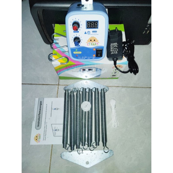 TERMURAH. Ayunan Bayi Elektrik. Mesin Ayunan Listrik Elektrik Bayi Otomatis. WJ GT Baby UBaby-GTBABY+RODA PREMIUM