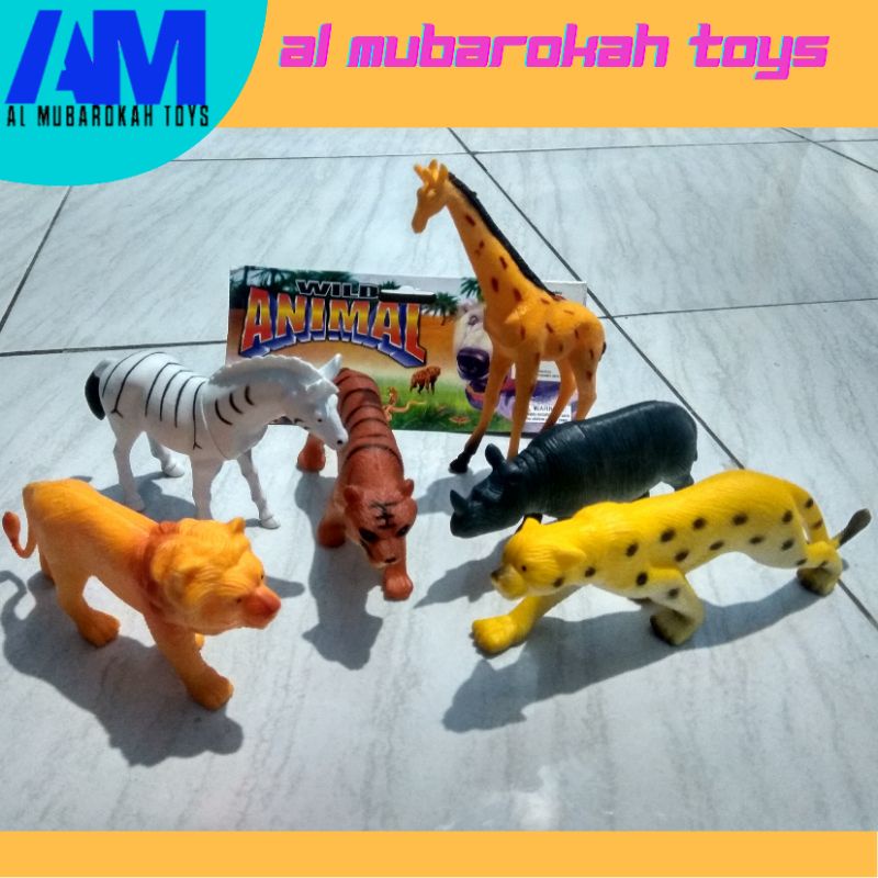 MAINAN HEWAN KARET ANIMAL WILD