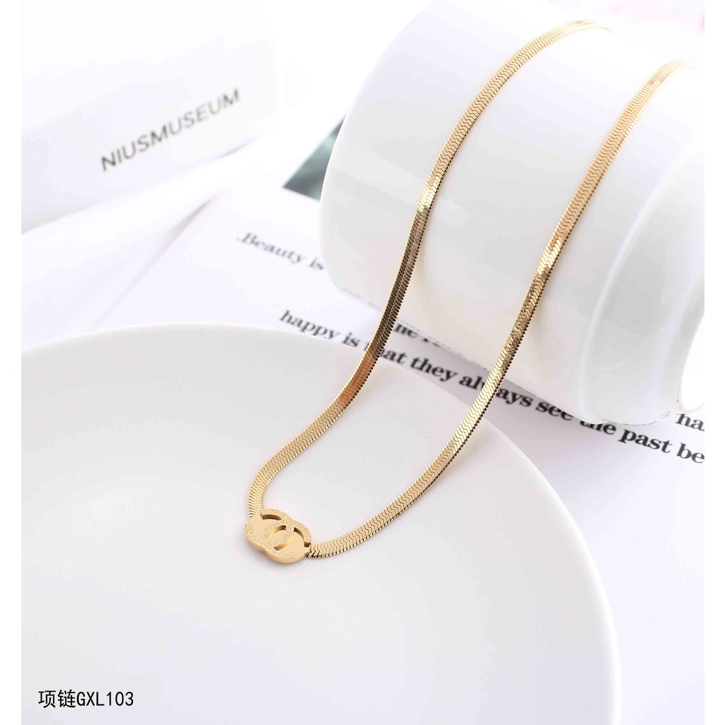 Kalung Titanium Terbaru Perhiasan Fashion 0096,103,884