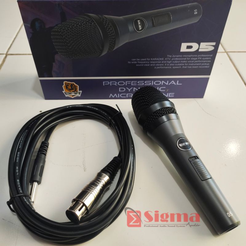 PROMO Microphone BMA D5 Mic Kabel BMA Original