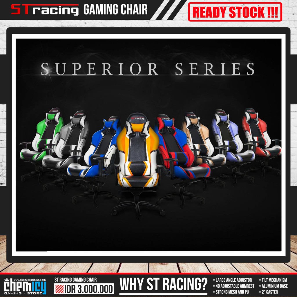 [READY STOCK] STracing / ST Racing Gaming Chair Superior Series