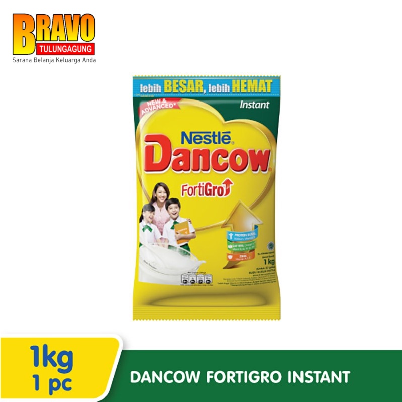 

Bravo Supermarket Tulungagung - DANCOW Fortigro Instant Pouch 1kg