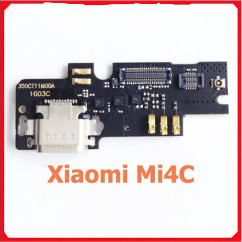 Xiaomi Mi4c Mi 4c Usb Konektor Cas Papan Pcb Ui Board Flexible Mic