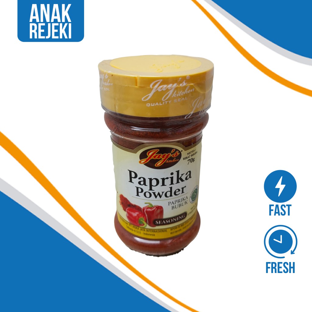 

Jay's Paprika Powder 70gr - Jays Bubuk Paprika Tabur Seasoning Jay