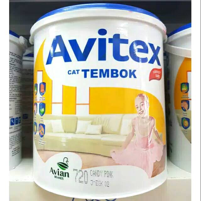 Cat Avitex Cat Tembok 5 Kg Banyak Warna Komplit Shopee Indonesia