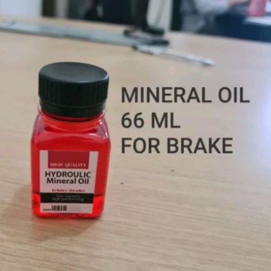 Mineral Oil 66 Ml Disc Brake - Oli Rem Hidrolic Sepeda Bike Hidrolis Hydraulic Hidrolik 66ml