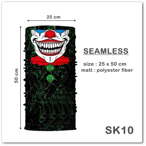 masker tengkorak / headband skull mask bandana masker berkendara