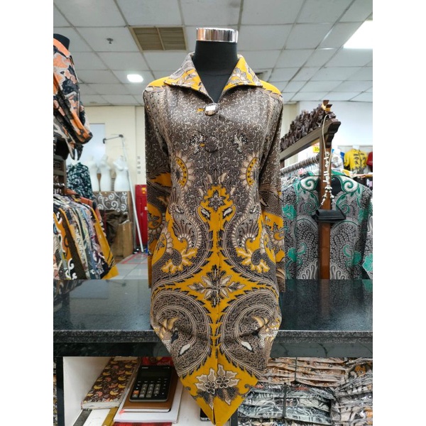 batik pria wanita dres batik katun Pekalongan reguler