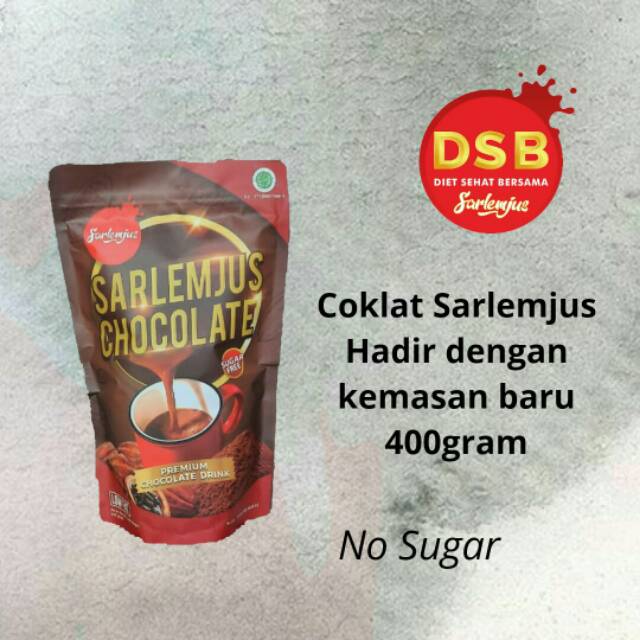 

Kemasan Baru Sarlemjus Coklat 400gr