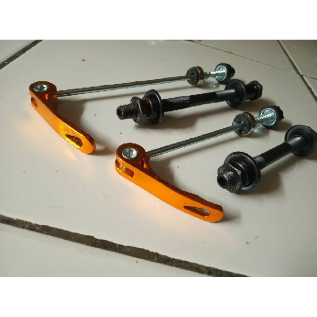 As QR lubang tengah murah  qr hub freehub as trek hub freehub AS Quick Release