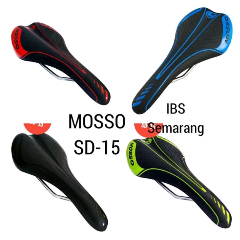 saddle mosso sd-15. sadel jog sepeda moso sadel mosso roadbike mtb seli sepeda lipat hybrid gravel balap