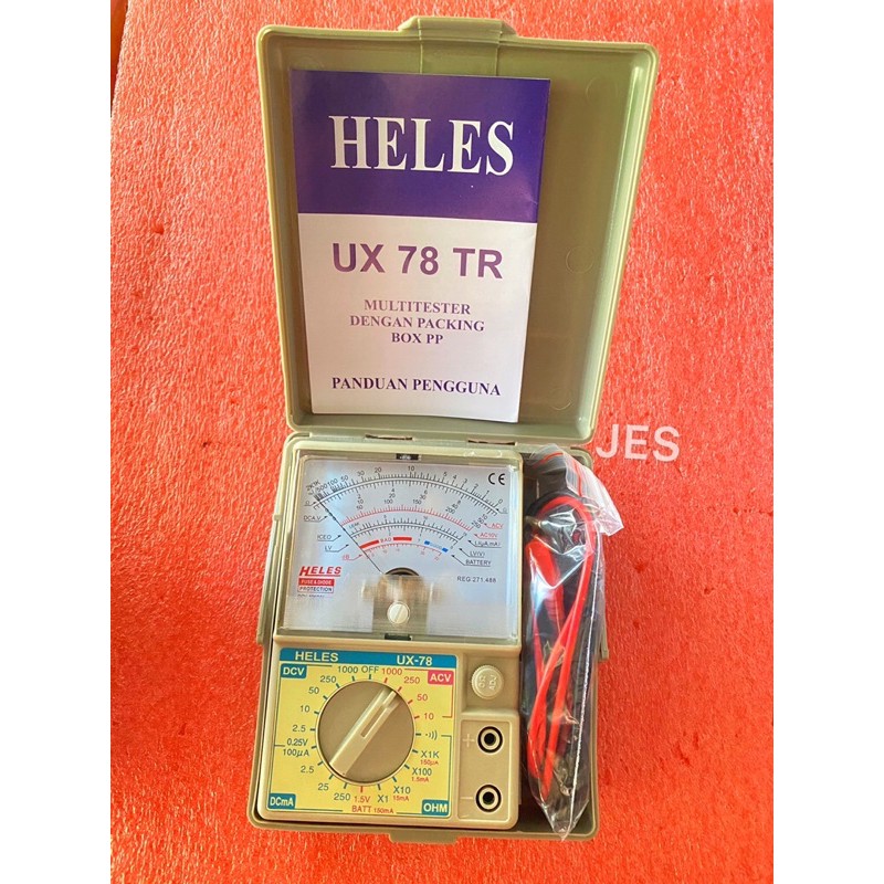 Multimeter Avometer Heles UX-78 Analog Multitester UX-78