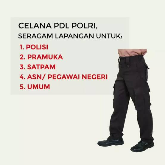 Celana PDL Warna Coklat Polisi - Celana Lapangan Pramuka - Celana PDL Security - Satpam - POLRI- CELANA PDL COKLAT RIPSTOK BRIMOB LAPANGAN CARGO LATIHAN HIKING GUNUNG OUTDOOR KARGO