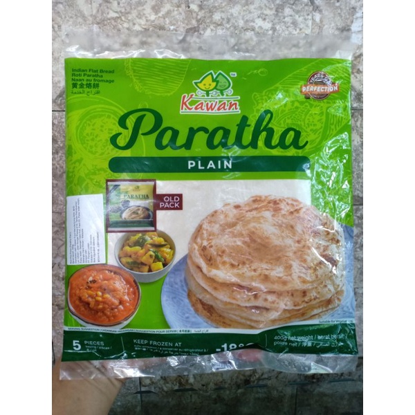 

Roti Paratha Plain 5 pc 400 gram Kawan Food