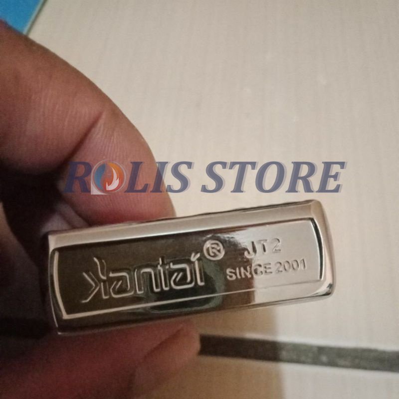 COD - Korek api siap nyala model zippo lighter dua suara / dua denting+minyak