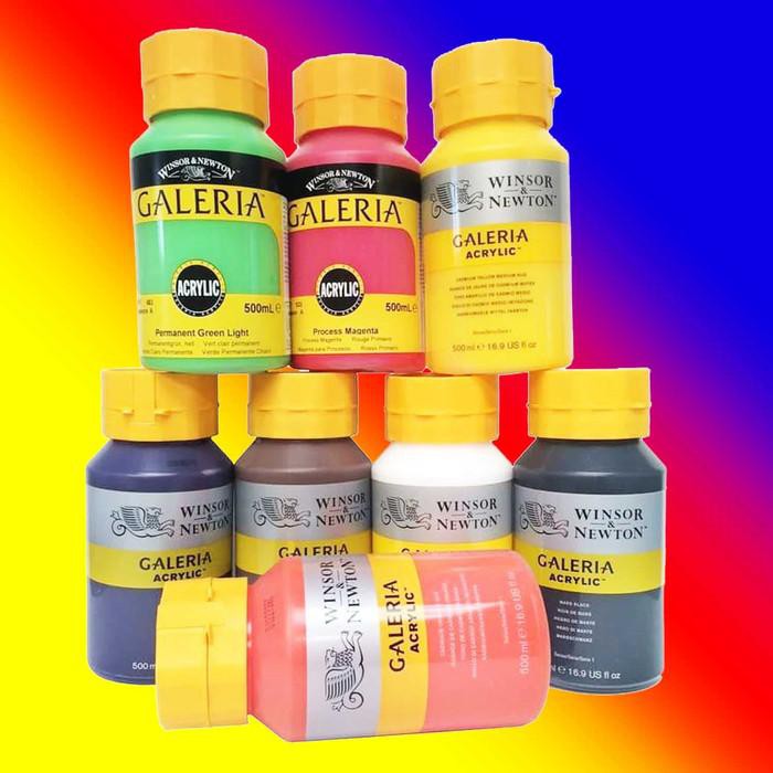 

Fuji | Winsor & Newton Acrylic Color / Cat Akrilik 500Ml Murah Meriah Ready