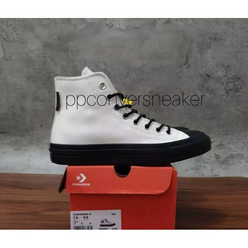 Sepatu Converse Tinggi Hitam Abu Chuck Taylor All Star