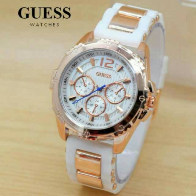 (Free Ongkir) Jam Tangan Wanita Guess New Series Best Seller