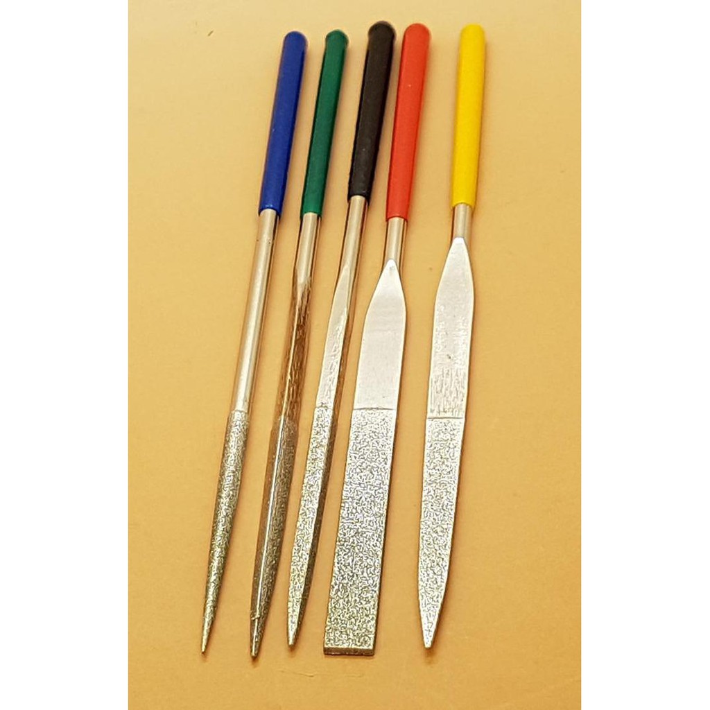 

Kikir Diamond File Set 18 cm 5pc Merk KLEBER