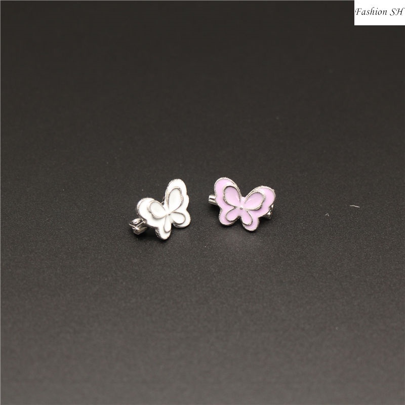 6pcs Bros / Pin Butterfly Kecil Multifungsi Untuk Aksesoris Scarf / Syal M70038-1