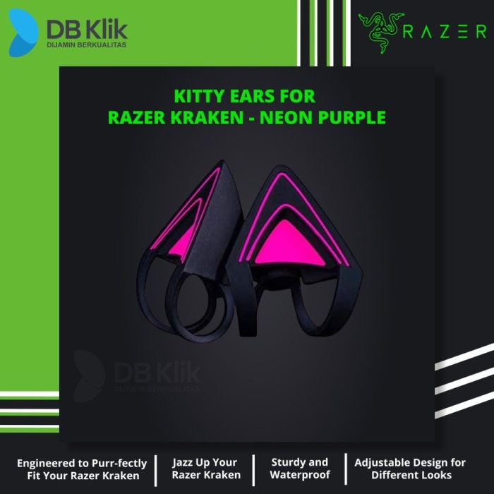 KITTY Ears For RAZER Kraken Headset | KITTY Ears for RAZER Kraken |