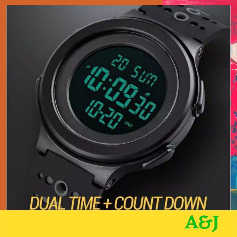 [ COD ] JAM TANGAN PRIA SKMEI 1733 ANTI AIR