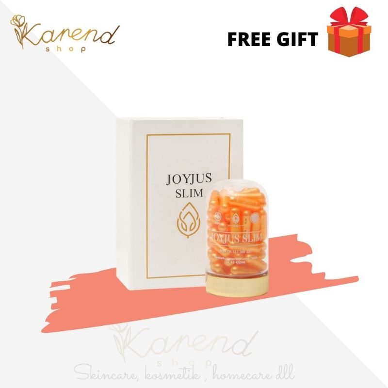 Joyjus slim capsul pelangsing herbal asli original aman BPOM