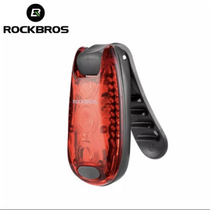 Lampu belakang sepeda rockbros mini premium waterproof zpwd-1