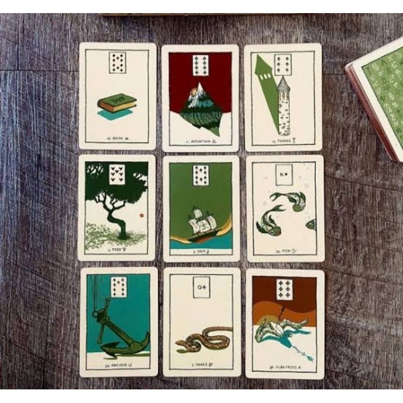 Green Glyphs Lenormand