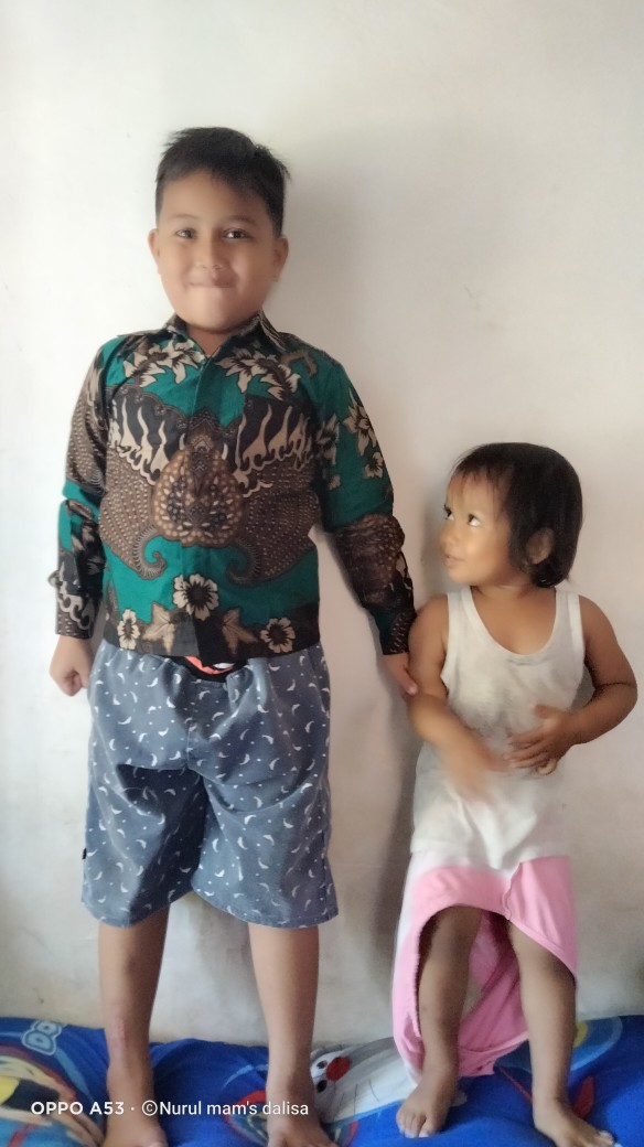 Baju Batik Anak Laki-laki Lengan Panjang Bisa Buat Seragam Sekolah Hari Batik - Harga Grosiran Murah