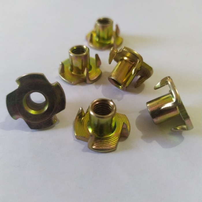 Jual Mur Tanam Tee Nut Baut Tanam Cakar T Nut Inchi Unc Shopee Indonesia