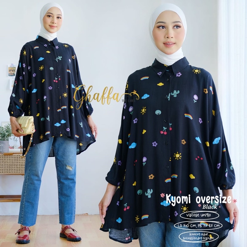 Kemeja oversize selisa/ fria / samila / kyomi by ghaffa the label