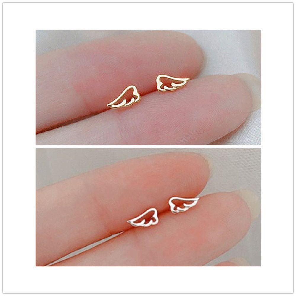 Anting LILY Sayap Malaikat Simple Fashion Korea Mini