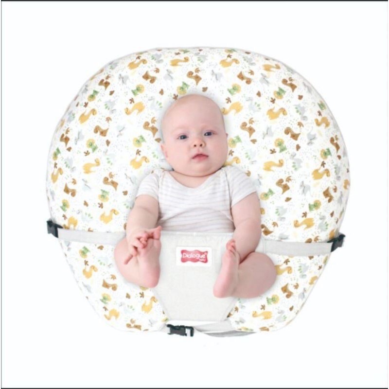 [Dialogue Baby]Bantal Bayi  Menyusui Dino & Sheep Series Sealtbelt/Sarung Bisa Dicuci