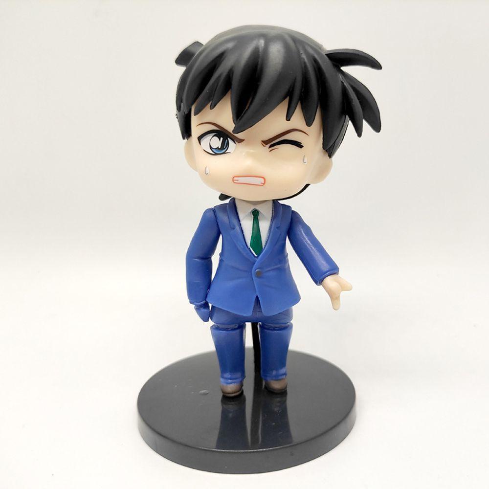 [Elegan] Conan Edogawa 6 Pcs/set Gacha Toys Figure Toys Mouri Ran Koleksi Hadiah Berdiri Molding