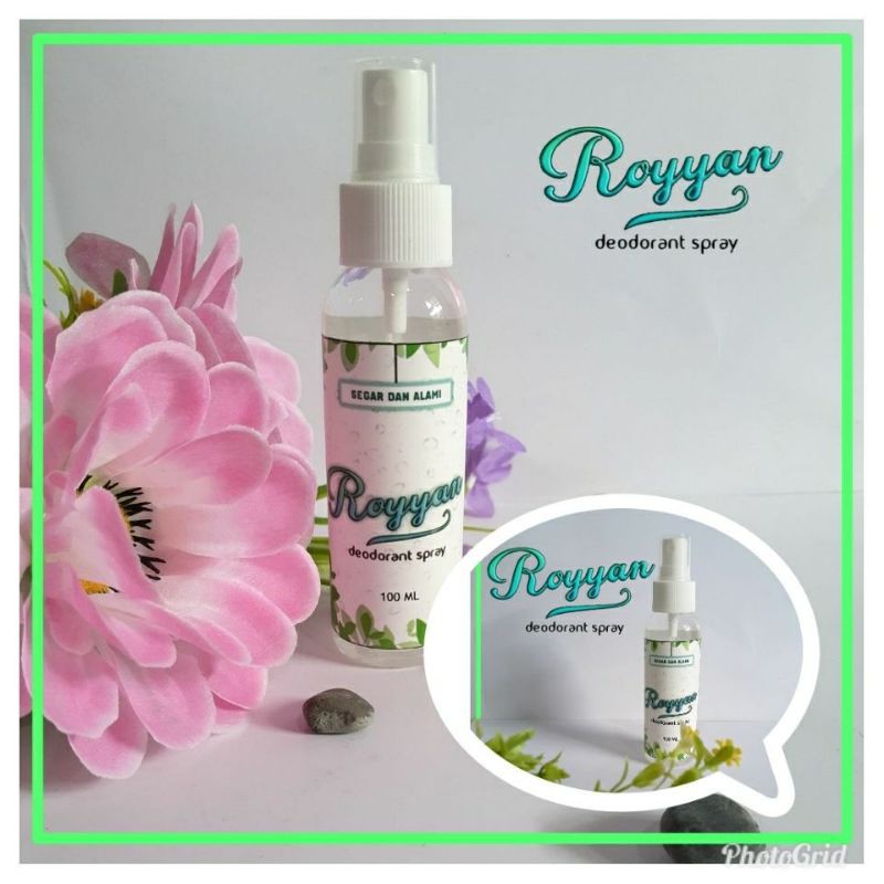 DEODORANT SPRAY PEMUTIH KETIAK &amp; MENGHILANGKAN BAU BADAN AR ROYYAN