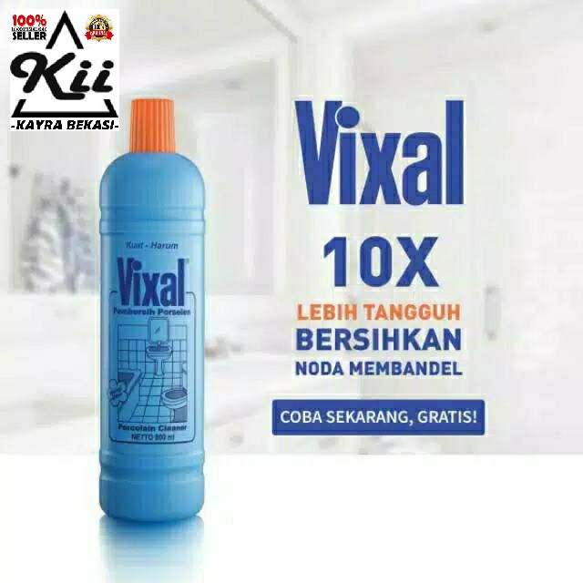 Vixal Pembersih Toilet 780ml - Cairan Pembersih Porcelain Kamar Mandi
