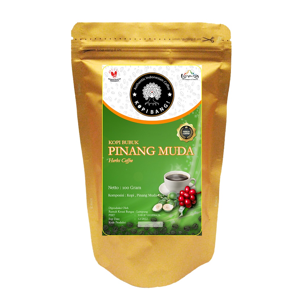 

KOPI PINANG MUDA UNTUK STAMINA KOPIBANG! / KOPI LAMPUNG BUBUK ROBUSTA ASLI 100 GR