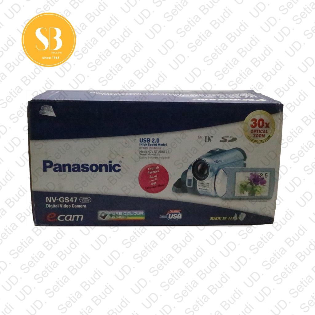 Handycam Panasonic NV-GS25 Camcorder Baru Murah