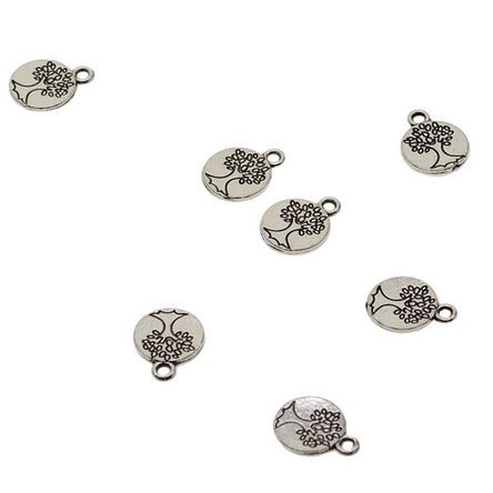 Anique Tree Charms - Charm Bentuk Pohon Antik (10pcs)