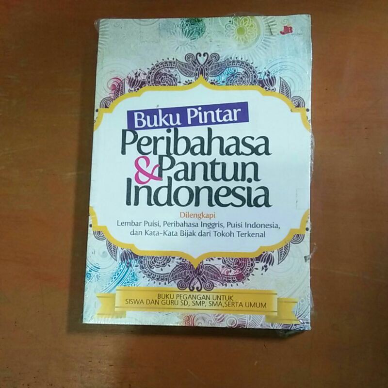 BUKUPINTARPeribahasa dan Pantun Indonesia