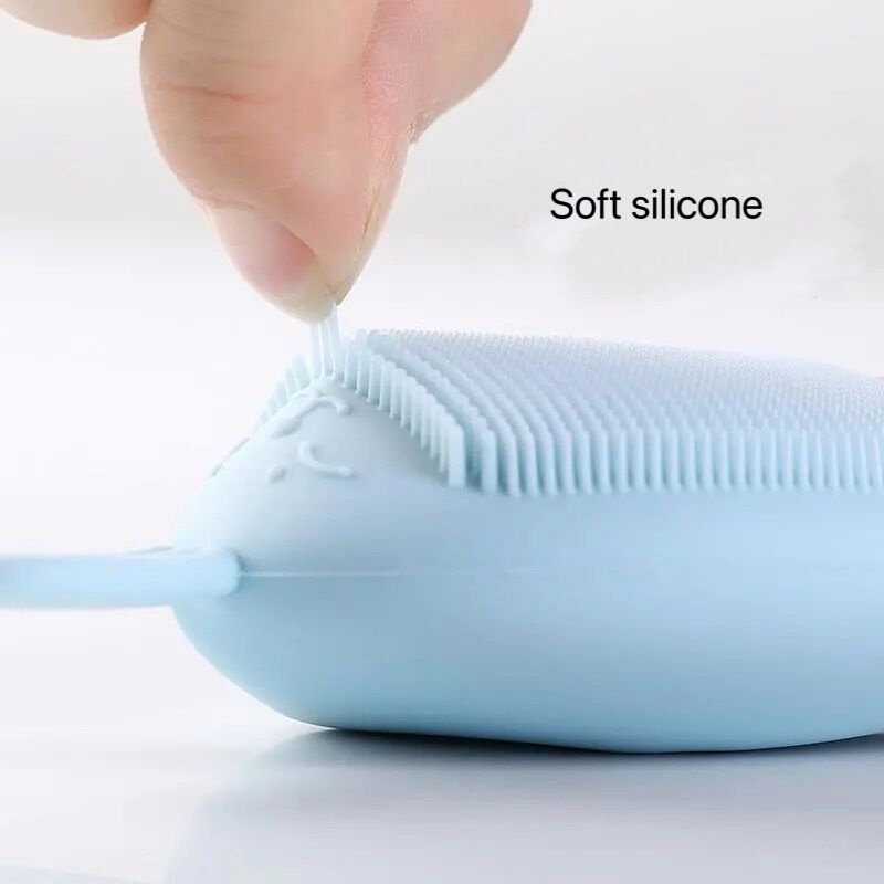 Silicone cleaning brush cleansing instrument washing face facial exfoliating brush skin scrub clean facial cleaning tool