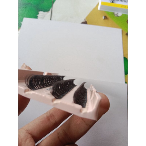 Extra Lentik dan Tebal Bulu Mata Tanam Knot Free Eyelashes Extension [COD]