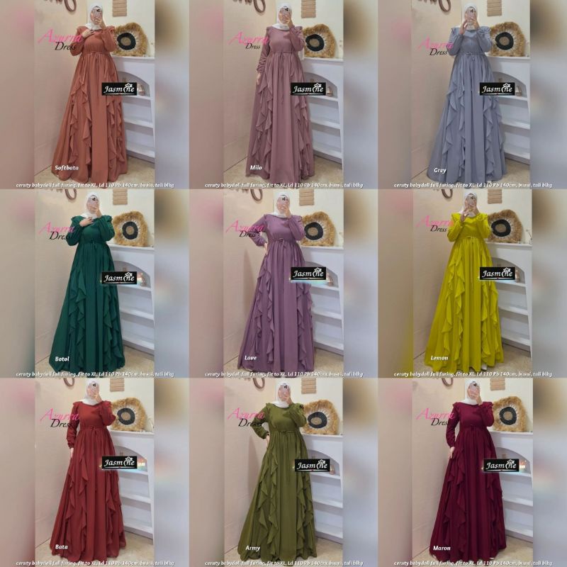 SL Azurra Dress ori LABEL JASMINE