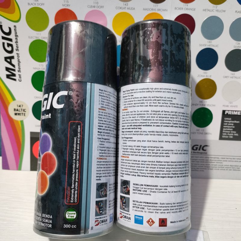 Magic Spray Paint Pilox Pilok Magic 300cc Ready Berbagai Varian Warna Biru Blue Plasma Federal Atlantis Indigo Ocean Sky Zona Cat Semprot Serbaguna Magic Ukuran Besar 300 cc