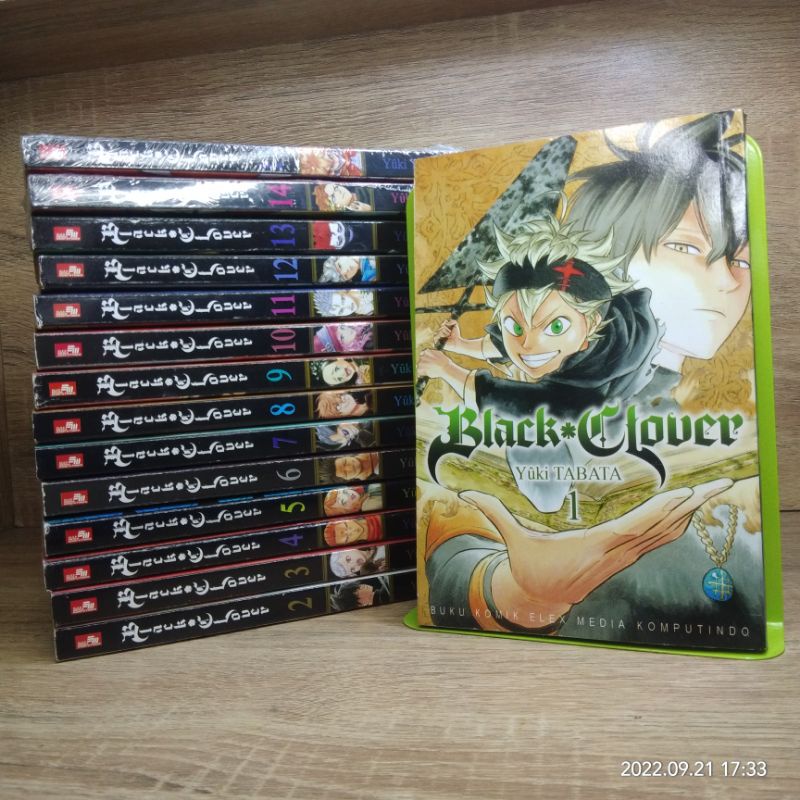 KOMIK MANGA BLACK CLOVER 1 - 15