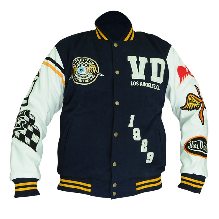 Von Dutch Varsity Jacket American Heritage 0433 Navy Blue