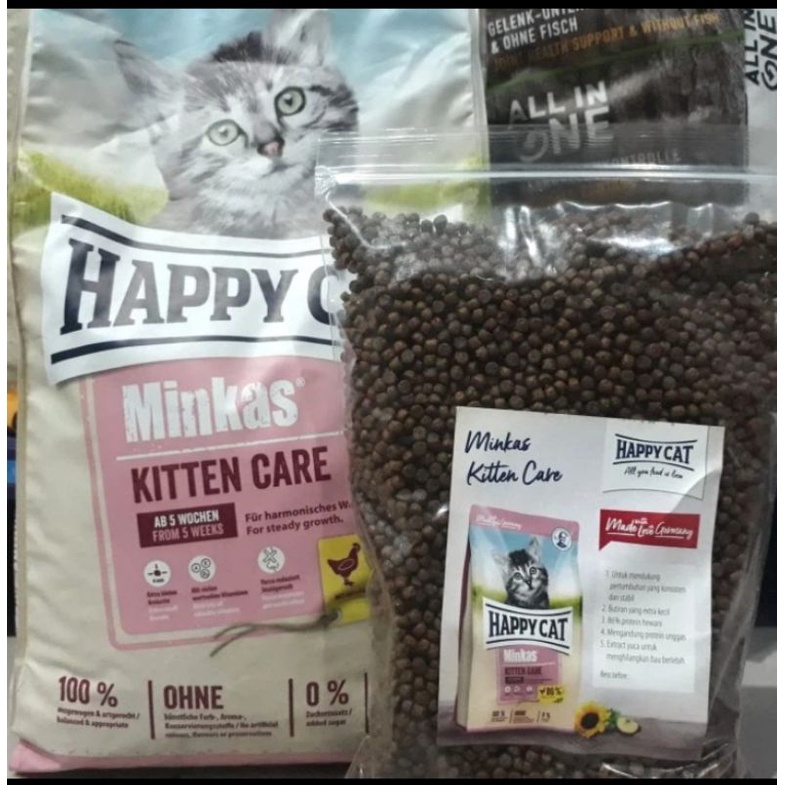 Happy Cat Minkas Kitten Care 1kg Repack / HAPPY CAT MINKAS KITTEN CARE