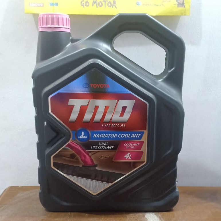 AIR RADIATOR COOLANT TMO 4L GALON MERAH PINK - COOLANT RADIATOR TMO