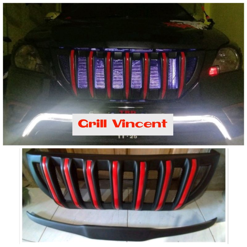 Grill innova 2014 2015 prado list Merah